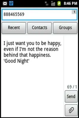 Smart SMS Collection android App screenshot 2